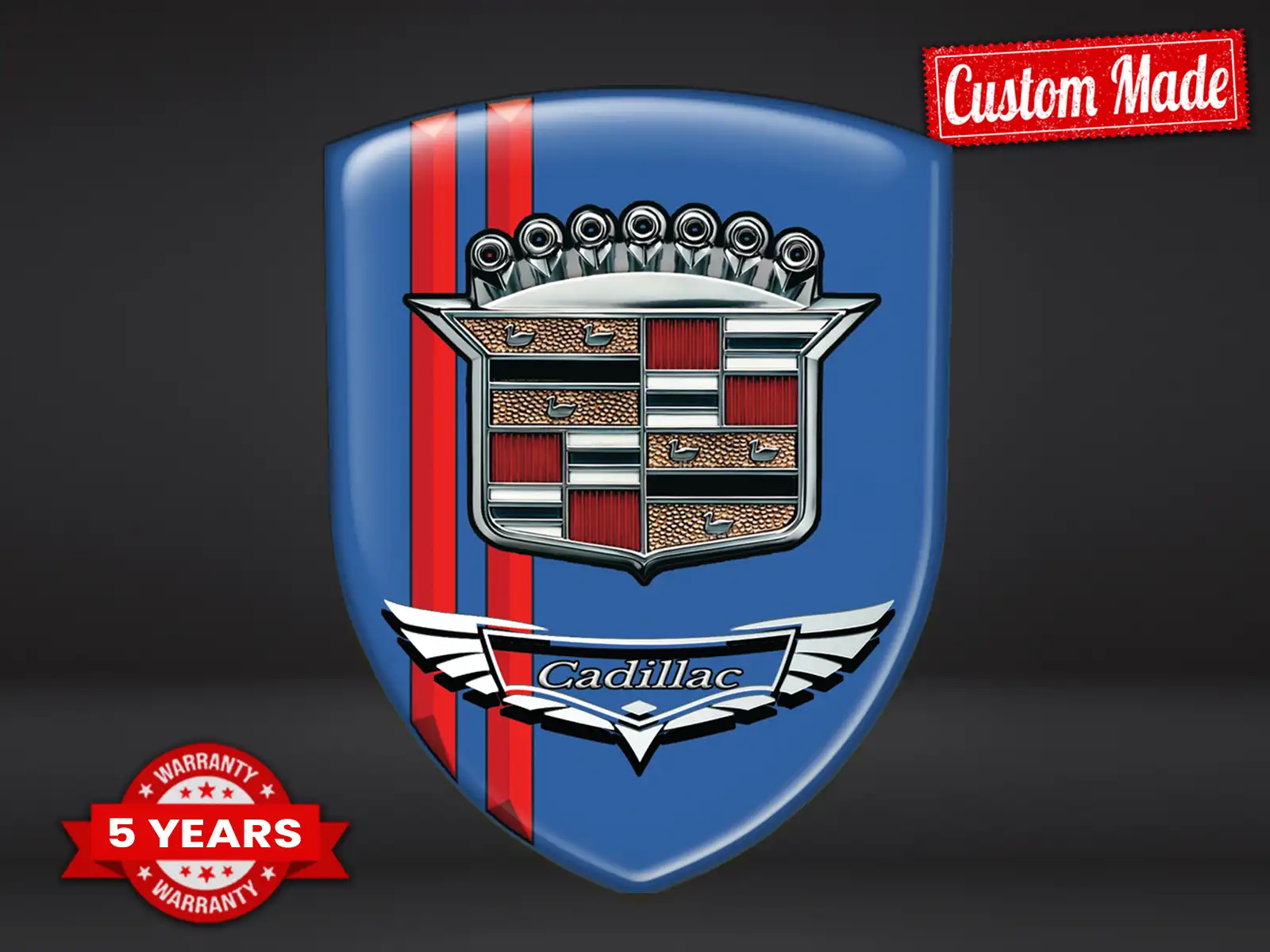 Cadillac Autoabzeichen Pro Max Robust Stilvoll Performance